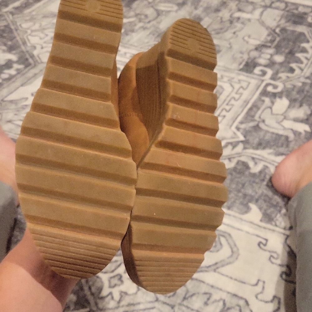Tan Suede Ankle Boots - Picture 7 of 7